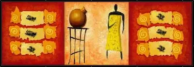 Картина Африканское этно №3