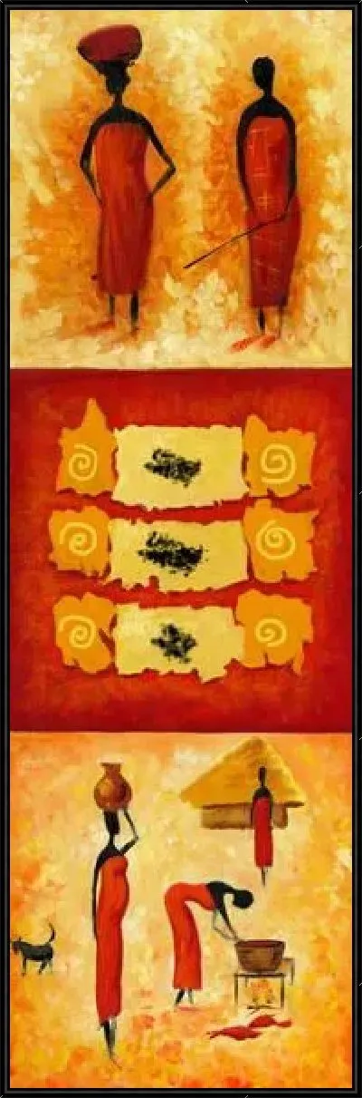 Картина Африканское этно №5