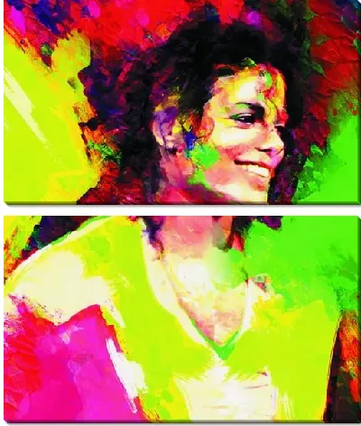 Модульная картина Майкл Джексон