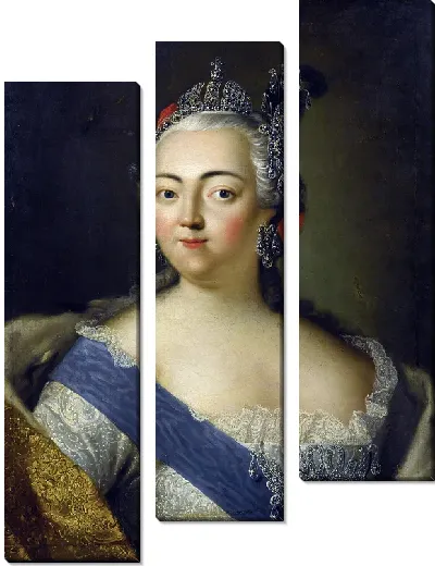 Модульная картина Портрет Елизаветы Петровны