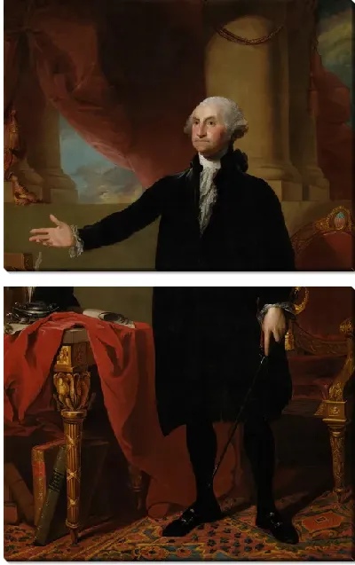 Картина Портрет Джорджа Вашингтона