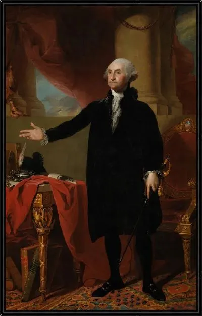 Картина Портрет Джорджа Вашингтона