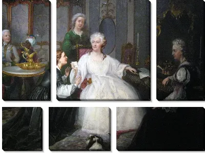 Вручение письма Екатерине II