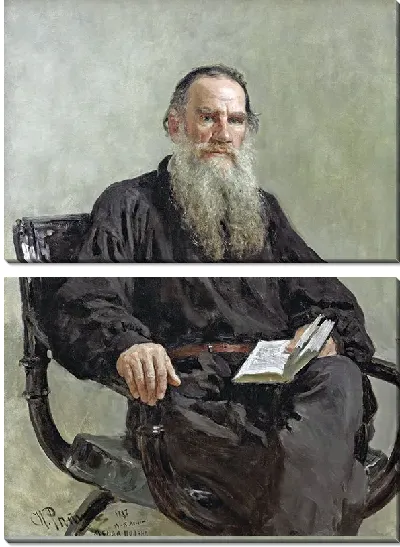 Картина Портрет Льва Толстого