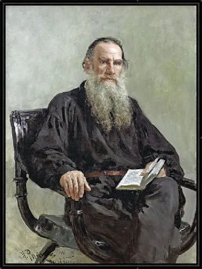 Картина Портрет Льва Толстого