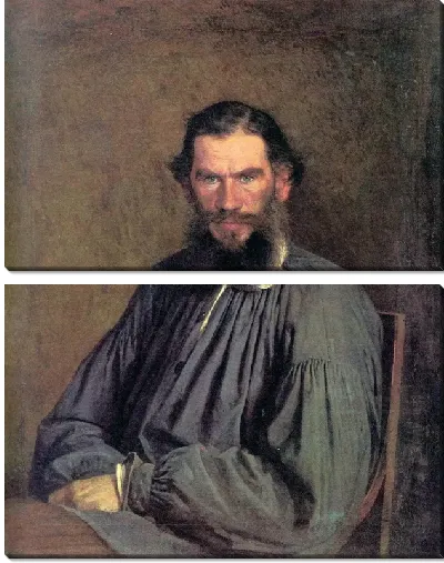 Картина Портрет писателя Льва Николаевича Толстого