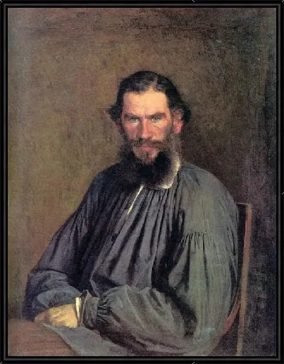 Картина Портрет писателя Льва Николаевича Толстого