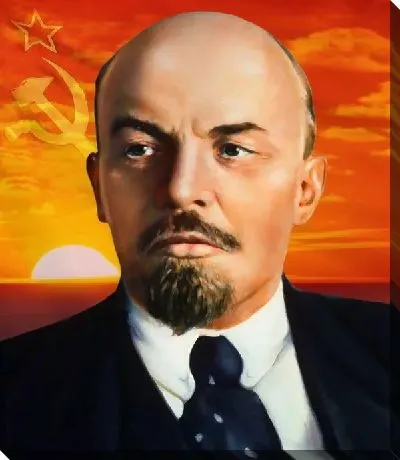 Картина маслом Владимир Ленин (Ульянов) №2