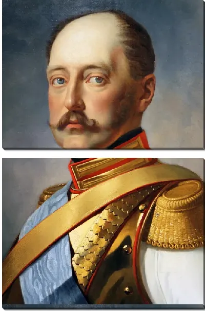 Модульная картина Император Николай 1