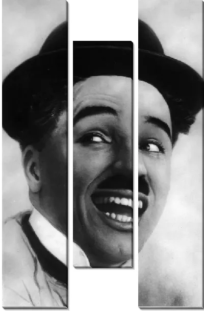 Модульная картина Чарли Чаплин