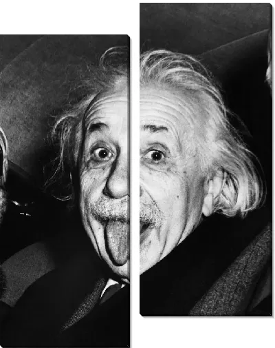 Модульная картина Альберт Эйнштейн