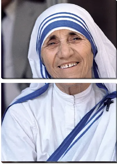 Модульная картина Мать Тереза №3