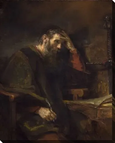 Картина маслом Апостол Павел №2
