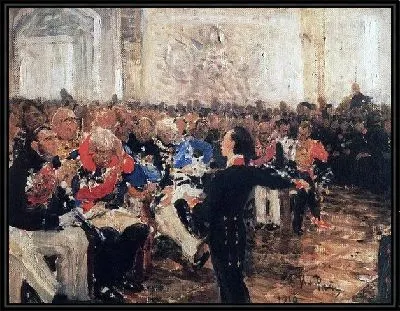 А. С. Пушкин на акте в Лицее 8 января 1815 года №2
