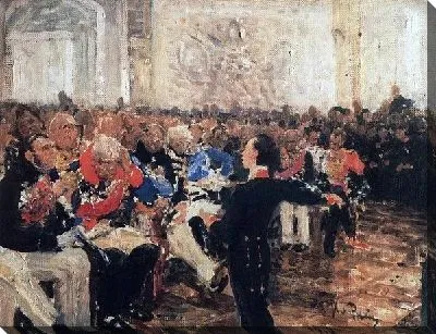 А. С. Пушкин на акте в Лицее 8 января 1815 года №2