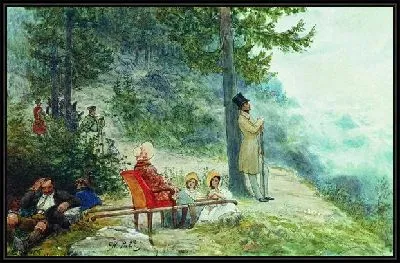 Картина Император Николай I и императрица Александра Федоровна