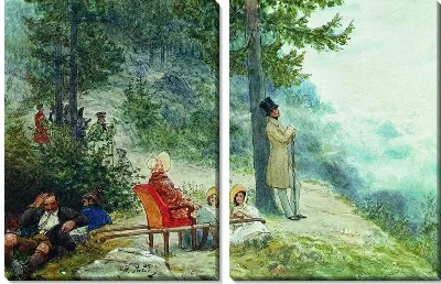 Император Николай I и императрица Александра Федоровна