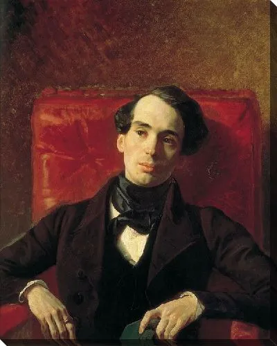 Картина Портрет писателя Александра Струговщикова