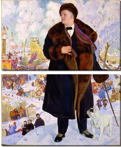 Картина Портрет Фёдора Шаляпина