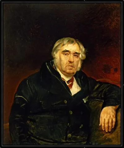 Портрет баснописца Ивана Андреевича Крылова