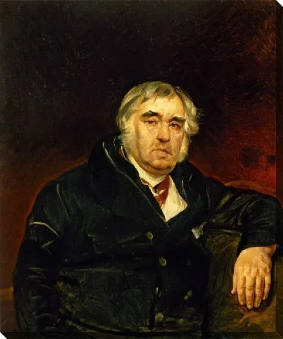 Портрет баснописца Ивана Андреевича Крылова