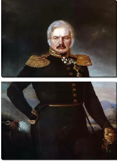 Модульная картина Генерал Алексей Петрович Ермолов
