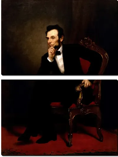 Модульная картина Линкольн Авраам №3