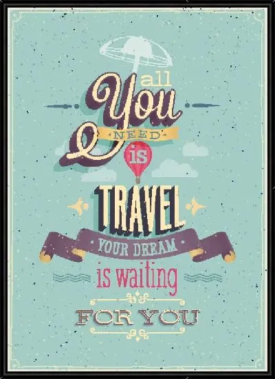 Картина Ты нуждаешься в путешествиях