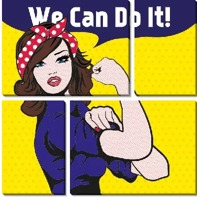 Модульная картина Мы можем