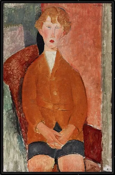 Картина Мальчик в шортах (1918)