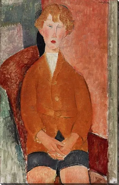 Картина Мальчик в шортах (1918)