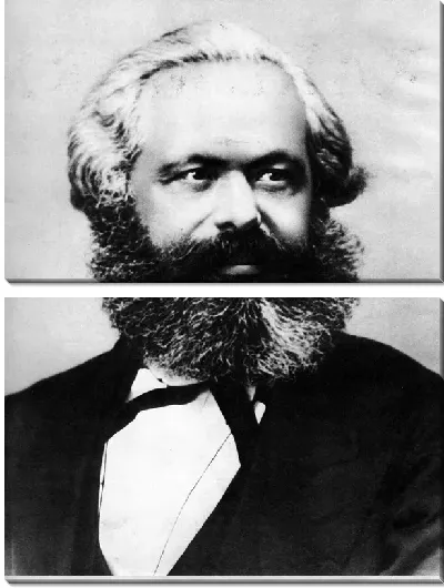 Модульная картина Маркс Карл