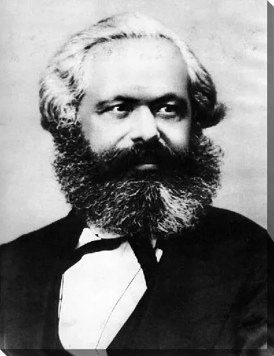 Картина маслом Маркс Карл