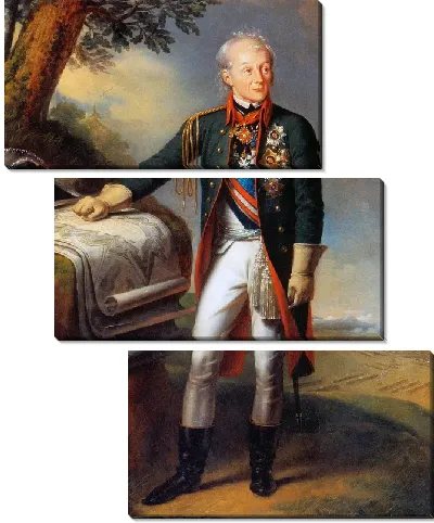 Модульная картина Суворов Александр