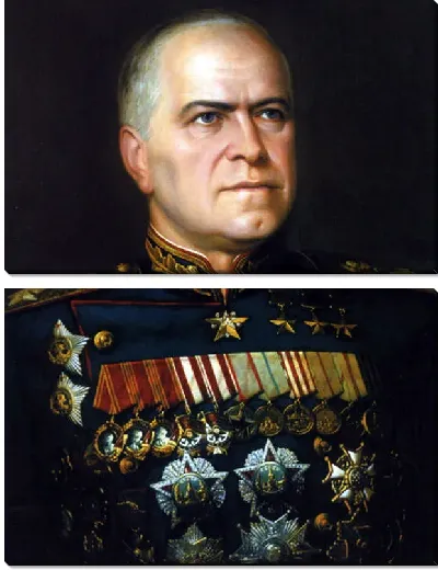Модульная картина Жуков Георгий