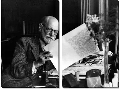 Модульная картина Фрейд Зигмунд №2