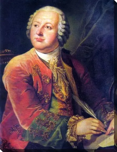 Картина маслом Ломоносов Михаил