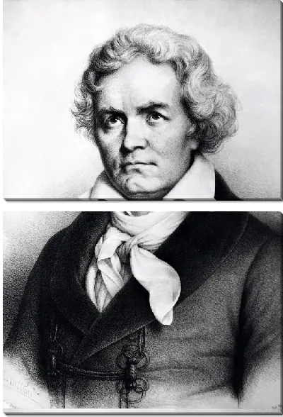 Модульная картина Бетховен Людвиг Ван №6