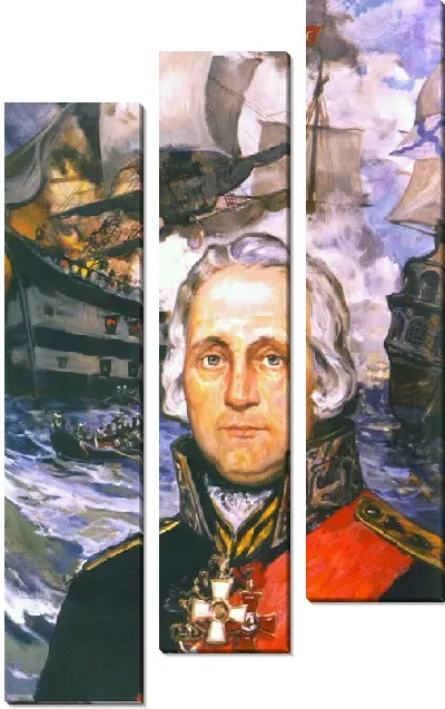 Модульная картина Ушаков Фёдор №2