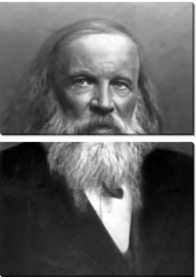 Модульная картина Менделеев Дмитрий №2