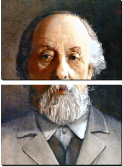 Модульная картина Циолковский Константин №6