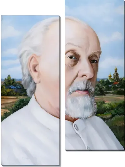 Модульная картина Циолковский Константин №7