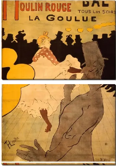 Картина Мулен Руж, Ла Гулю (1891)