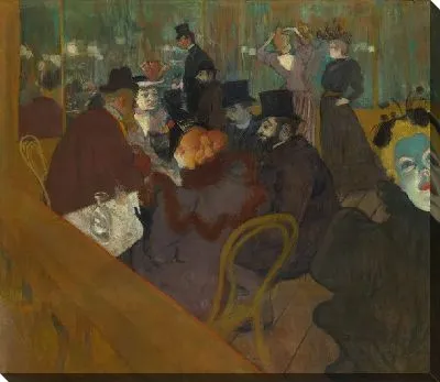 Картина В Мулен Руж (1892-1895)