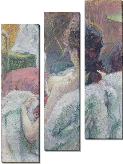 Картина Модель отдыхает (1889)
