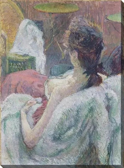 Картина Модель отдыхает (1889)