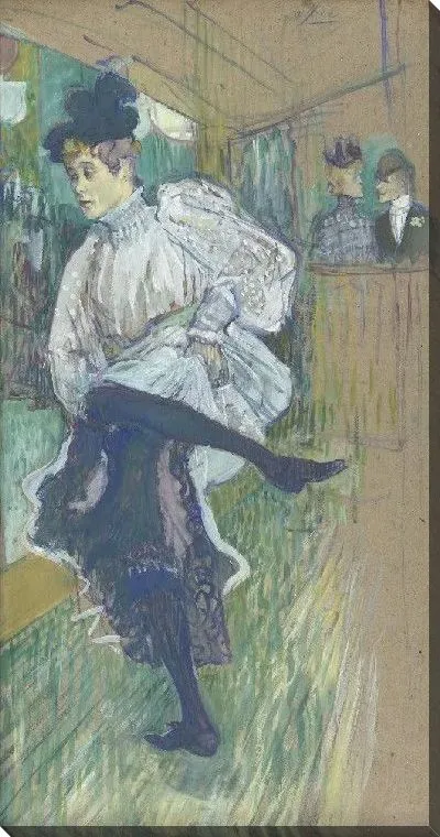 Картина Джейн Авриль танцует (1892)