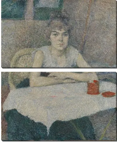 Картина Рисовая пудра (1887)