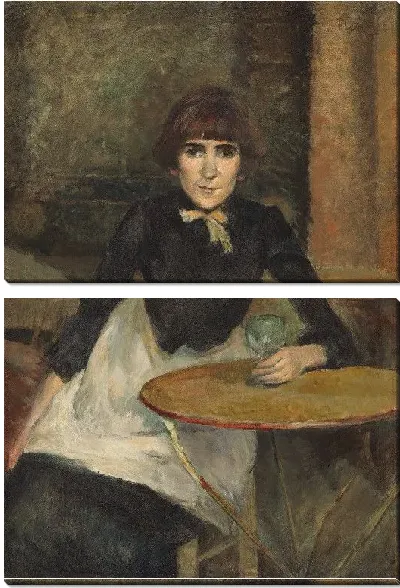 Картина В Бастилии. Жанна Венц (1888)