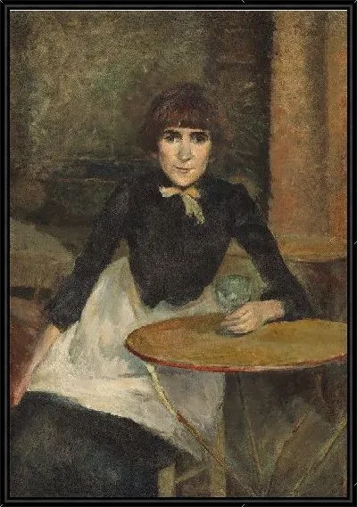 Картина В Бастилии. Жанна Венц (1888)